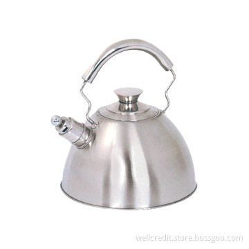 Professional stainless steel whistling kettle with high quality